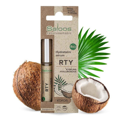 Bio Hydratačné sérum na pery Kokos 7 ml Saloos