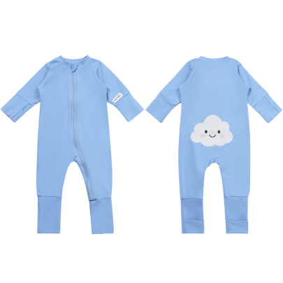 Detský rastúci overal Mráčik Sky blue Moniel