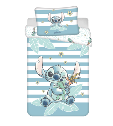 Obliečky do postieľky Lilo and Stitch Tropical Hugs 100 x 135, 40 x 60 cm Jerry Fabrics