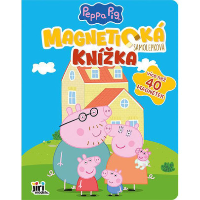 Magnetická samolepková knižka Prasiatko Peppa