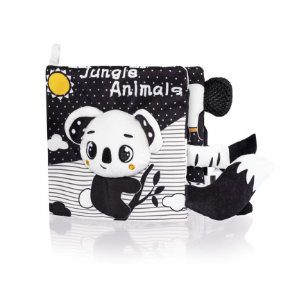 Senzorická plyšová knižka Panda Zopa