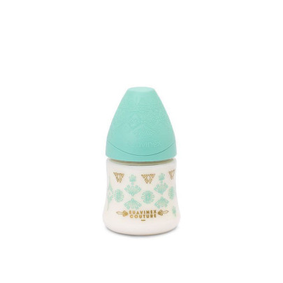 Dojčenská silikónová fľaša Premium Couture Suavinex 150 ml