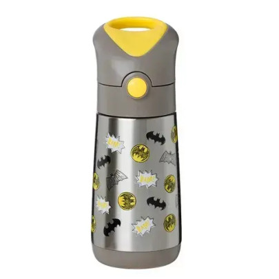 Nerezová termofľaša so slamkou 350 ml Batman B.Box
