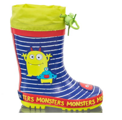 Detské čižmy Monster Pidilidi