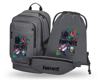 Set 3 Cubic Fortnite Squad: batoh, vrecko, ľadvinka GRS Baagl