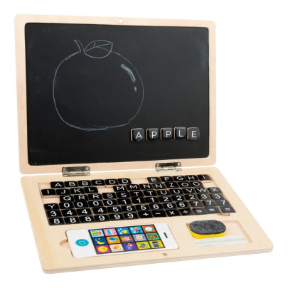 Drevený notebook magnetický Small foot