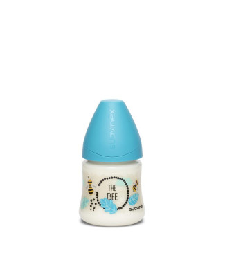 Fľaša okrúhly cumlík latex 150 ml 0m+ SUAVINEX