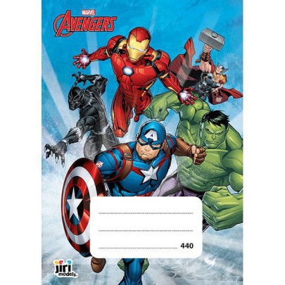 Školský zošit 440 (A4) Avengers