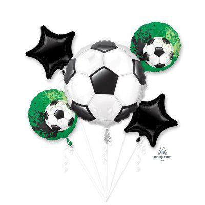 Buket - Futbal - fóliové balóniky 5 ks