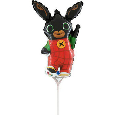 Fóliový balónik Bing 14"/35 cm - mini balónik na tyčku