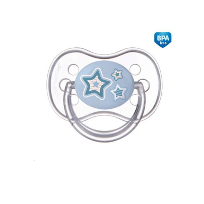 Cumlík 6 - 18 m silikónový symetrický Newborn Baby Canpol babies