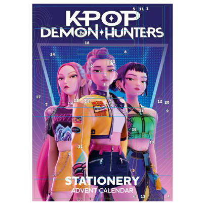 Adventný kalendár V2 papierenský K-pop Demon Hunters