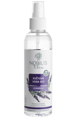 Kvetová voda BIO Levanduľa 200 ml - plastová fľaša Nobilis Tilia