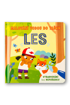 Maľovanie vodou do tašky Les