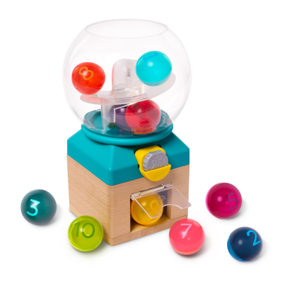 Automat s loptičkami Rainbow Gumballs B-Toys