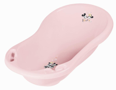 Detská vanička 84 cm "Minnie" so zátkou, Ružová