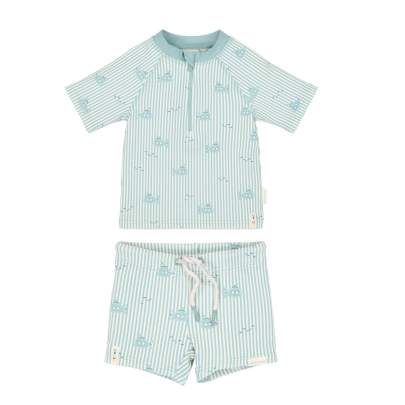 Plavky krátky rukáv 2-dielne Ocean Adventure Little Dutch