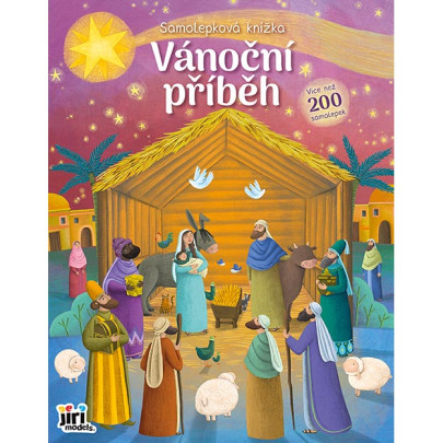 Samolepková knižka Vianočný príbeh