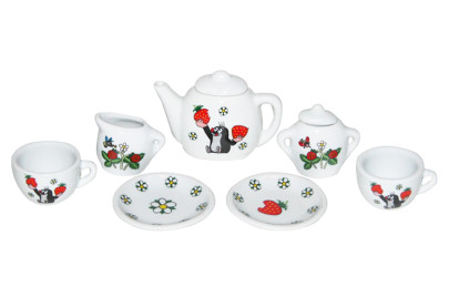 Riad - čajový set Krtko porcelánový 9 ks