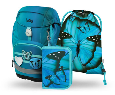 Set 3 Airy Plus Butterfly: batoh, peračník, sáčok Baagl