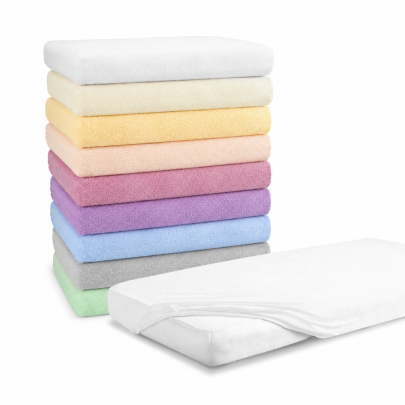 Prestieradlo froté s gumou Classic 70 x 140 cm Babymatex