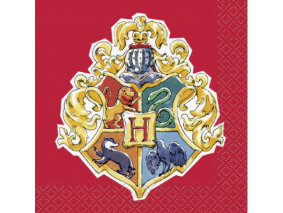 Obrúsky - Harry Potter, 25x25 cm, 16 ks
