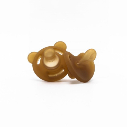 Silikónový cumlík Happling 2 ks 0 m+ Kidnort