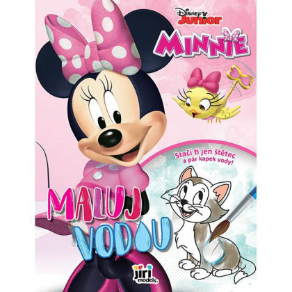 Maľuj vodou A4 Minnie