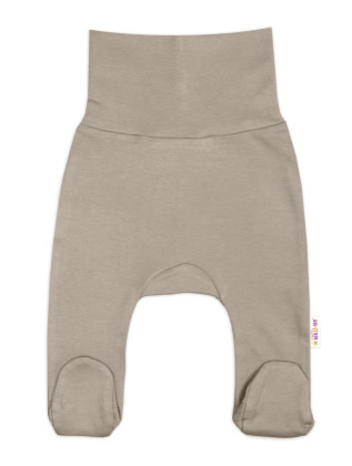 Bavlnená súprava pre bábätko do pôrodnice Made with love, tm. béžová Baby Nellys