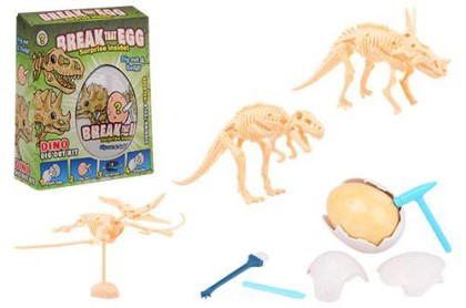 Vajíčko s kostrou dinosaura