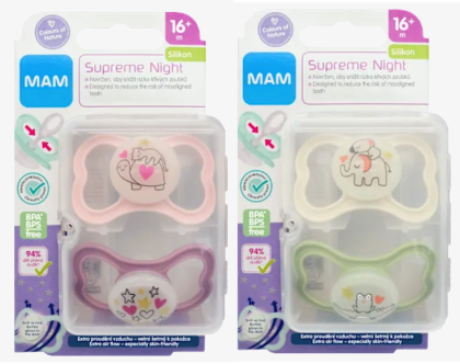 Cumlík Supreme Night silikón 16 m+