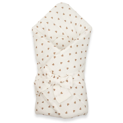 Mušelínová šnurovacia zavinovačka New Baby