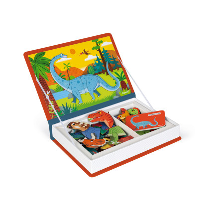 Magnetická kniha Magnetibook Dinosaury Janod