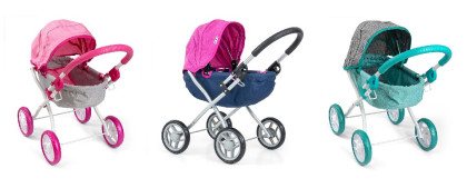 Detský kočík pre bábiky Dori Prestige Milly Mally