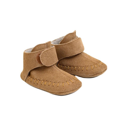 Kožené capáčky Walker Moccasin Cognac LODGER