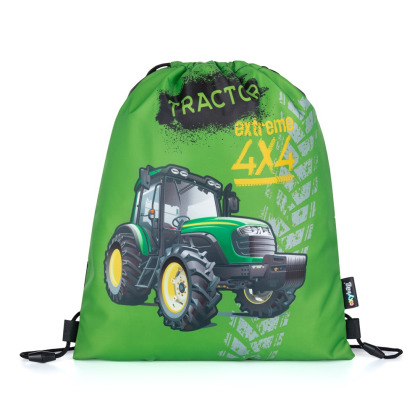 Vrecko na cvičky Traktor