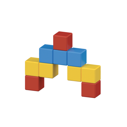 Geomag Magicube Math 61 dielikov