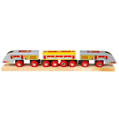 Rýchlik Eurostar + 3 koľaje Bigjigs Rail