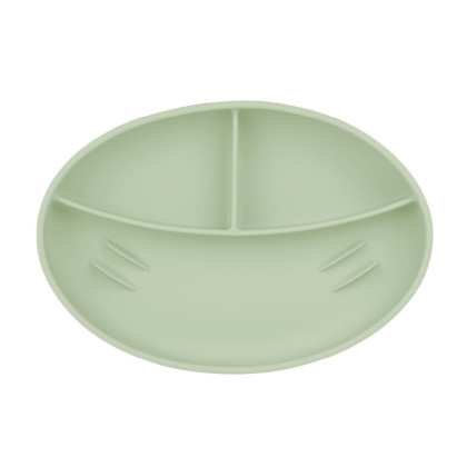 Silikónový tanier Green Babymoov