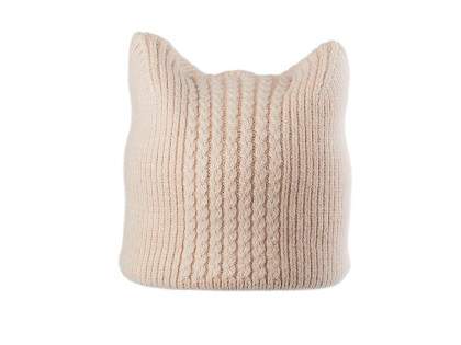 Dámska/dievčenská zimná čiapka s vlnou z angorského králika