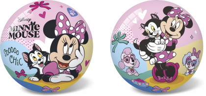 Lopta Minnie gumová - nenafúknutá 23 cm