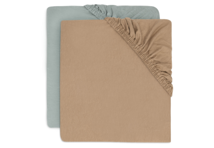 Prestieradlo napínacie 40/50 x 80/90 cm, 2 ks Jollein