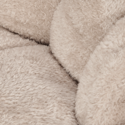 Kreslo detské plyšové Soft Beige Little Dutch