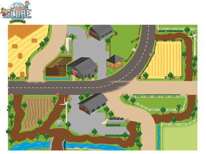 Koberec "Farma" 100x150cm