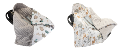 Zavinovacia deka do autosedačky minky Bomimi