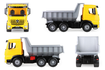 Auto sklápač Mercedes Giga Trucks 65 cm Lena