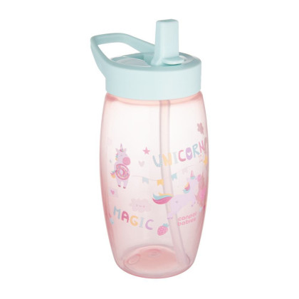 Fľaša športová so sklápacím náustkom 400 ml Canpol babies