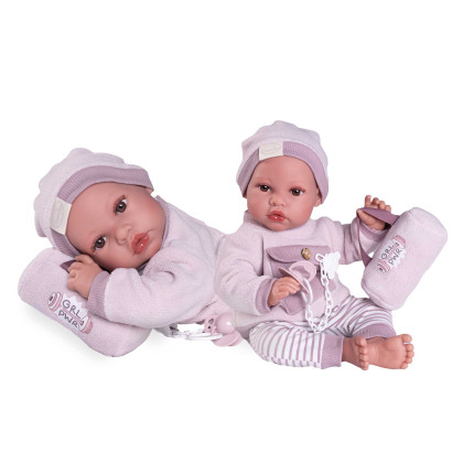 Realistická bábika bábätko s mäkkým látkovým telom 42 cm Erika 33391 Antonio Juan