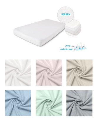Nepremokavé prestieradlo jersey 60 x 120 cm Babymatex