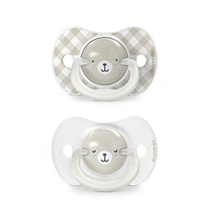 Cumlík fyziologický Deň & Noc silikón Wild & Free 6-18 m 2 ks Suavinex